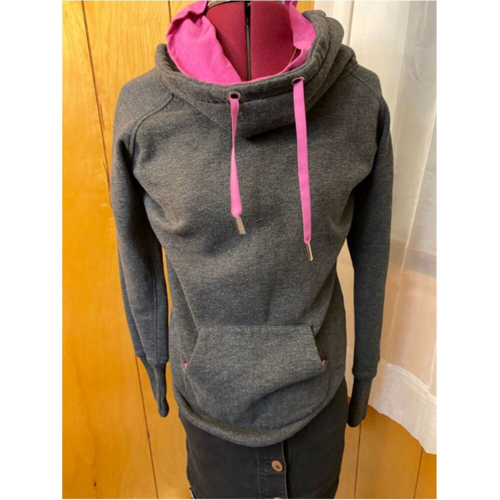 Women's Calvin Klein Performance Gray Pink Hoodie S